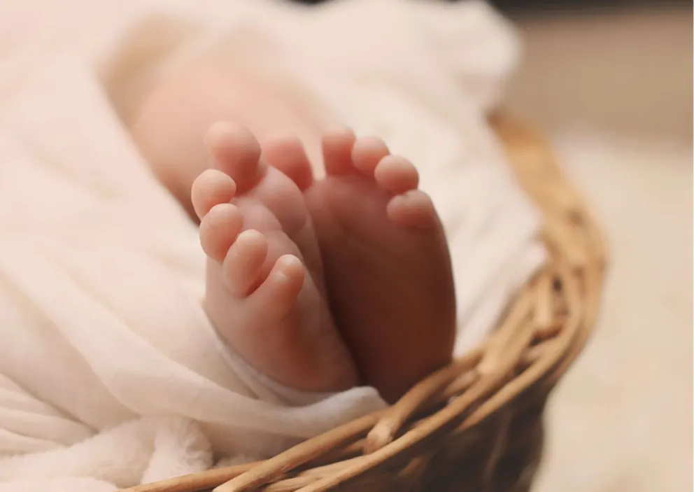 Imagen referencial de un bebé. 