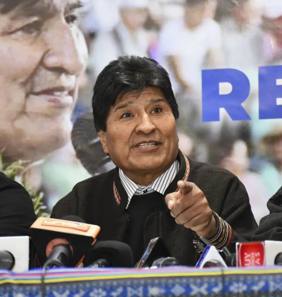 Evo Morales en una imagen de archivo. Foto: APG