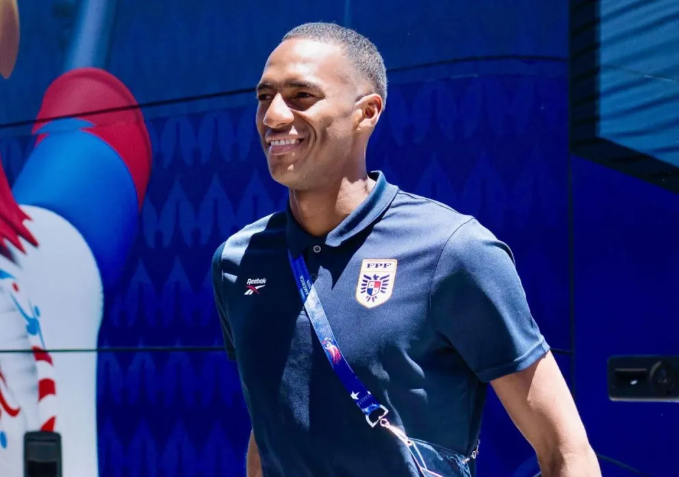 Abdiel Ayarza, jugador de The Strongest, en una convocatoria anterior de su selección. Foto: Fepafut