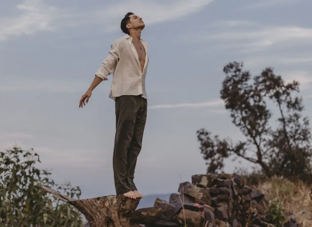 Luis Gamarra el artista cruceño vuelve a ser él.  Foto: Paola Lambertin