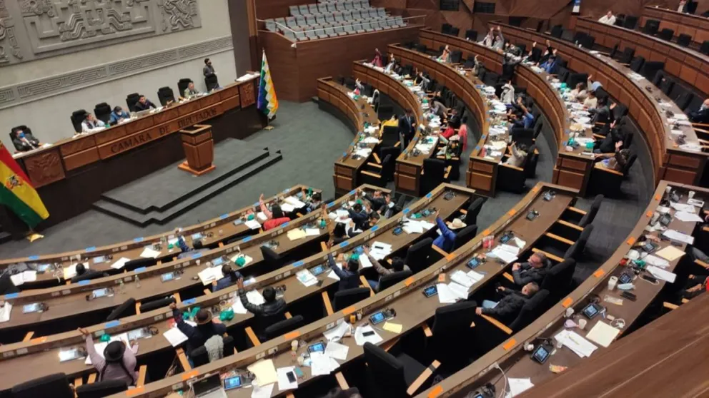 La Asamblea Legislativa Plurinacional. Foto: ABI