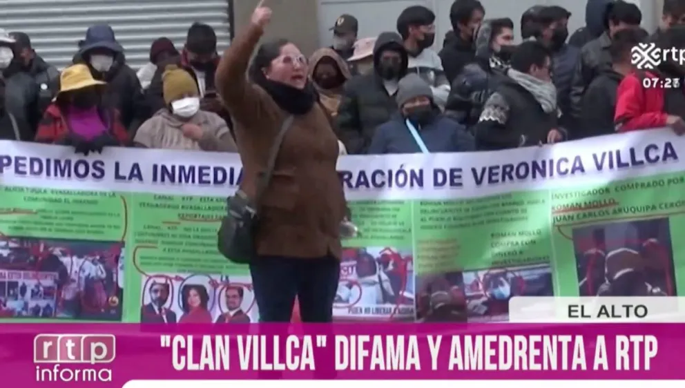 Una protesta de RTP. Foto: ANP