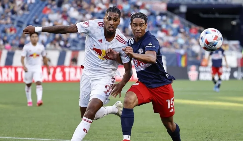 El brasileño Gomes con la casaca del New York City, en la MLS. Foto Red Bull