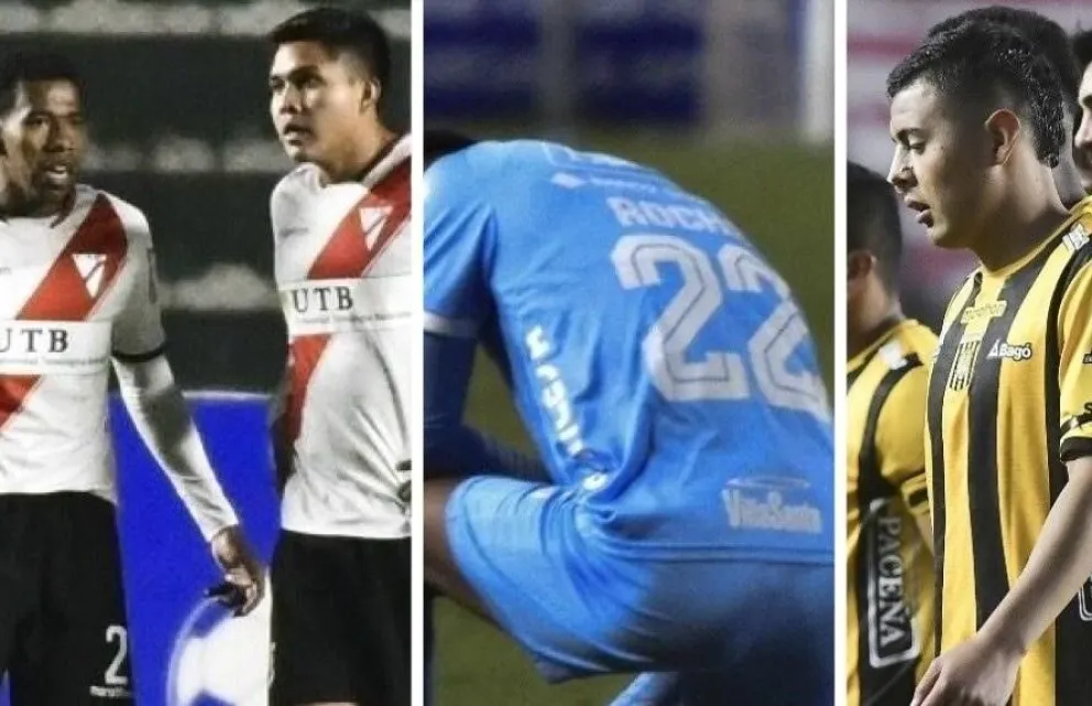 Always, Bolívar y The Strongest no tuvieron un buen rendimiento desde el regreso del Torneo Clausura. Fotos: APG