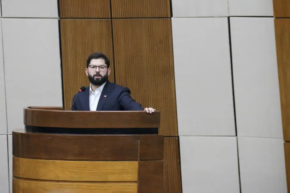 El presidente de Chile, Gabriel Boric. Foto: EFE