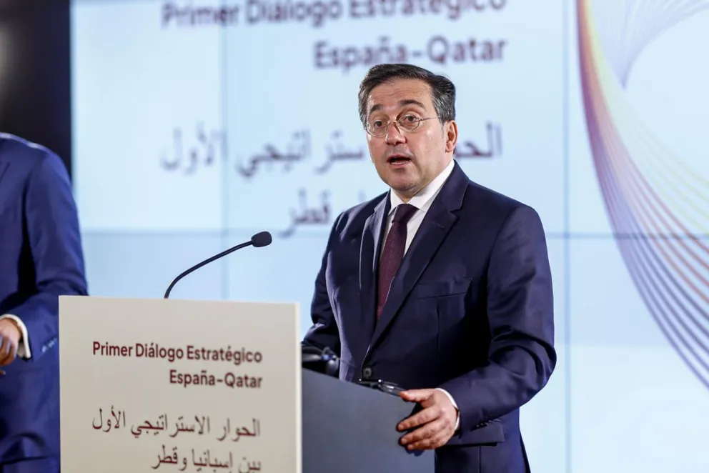 El ministro español de Asuntos Exteriores, José Manuel Albares, en una imagen de junio pasado. Foto: EFE / Rodrigo Jiménez
