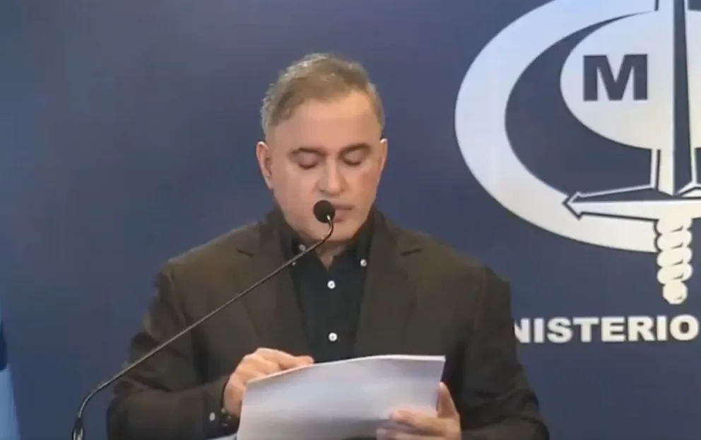 El fiscal general de Venezuela, Tarek William Saab. Foto: Captura de video