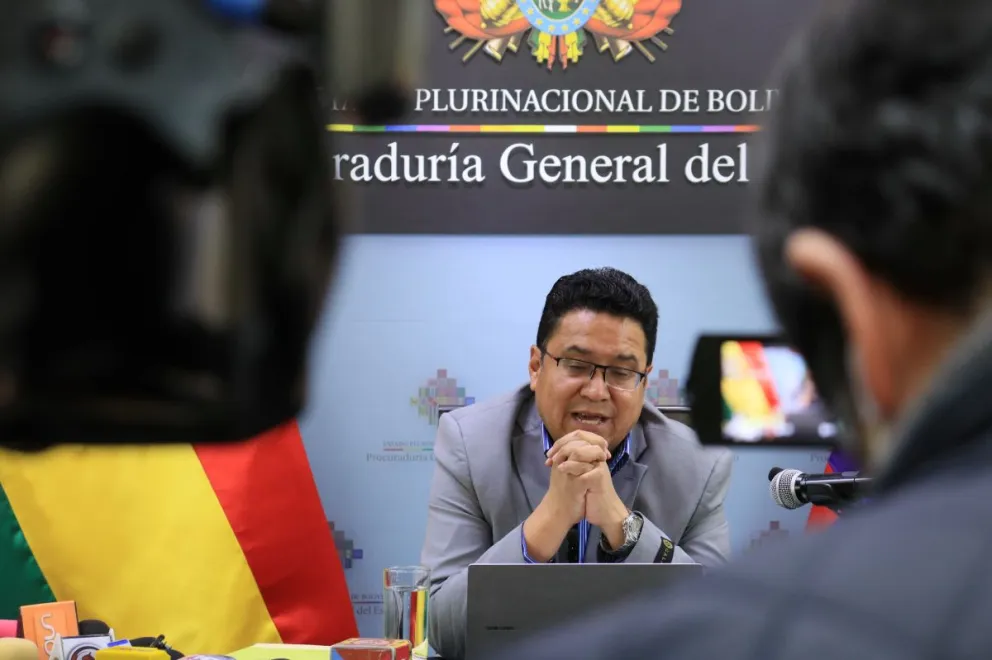 El Procurador General del Estado, César Siles. Foto: APG