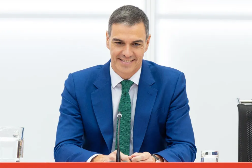 Pedro Sánchez, presidente del Gobierno español. Foto: EFE
