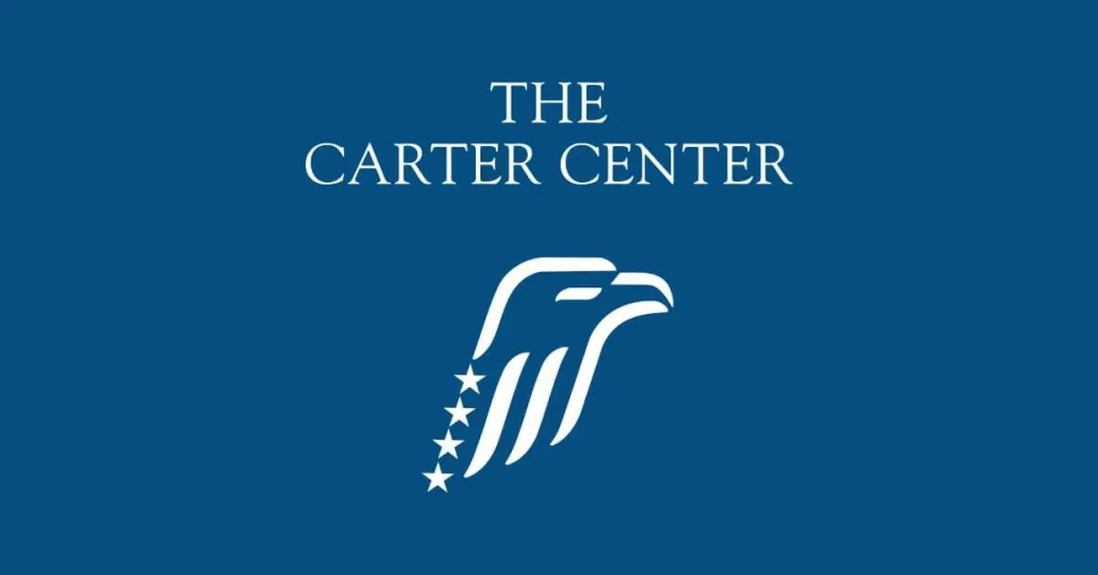 El logo del Centro Carter. Foto: @UHN_Plus