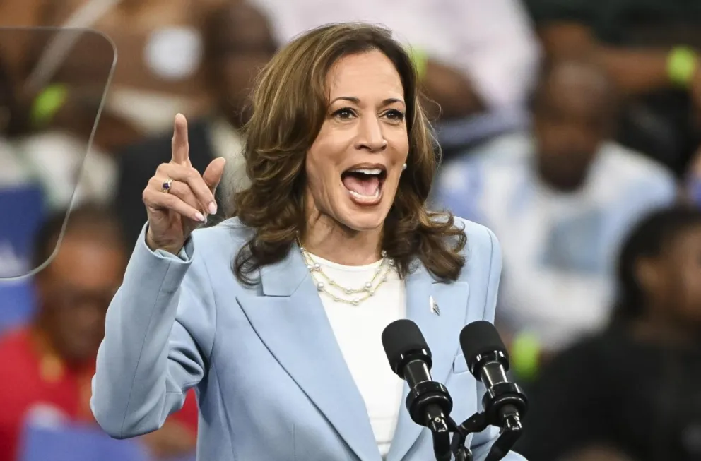 La vicepresidenta de Estados Unidos, Kamala Harris. Foto: EFE
