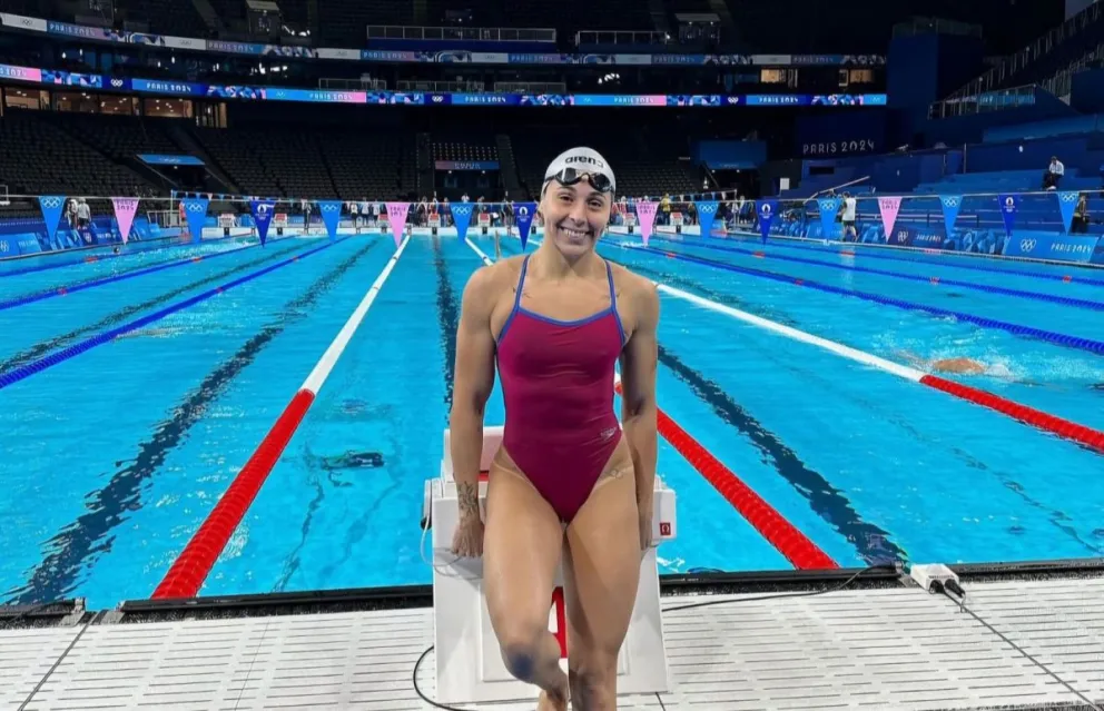 Ribera está lista para su debut en unos Juegos Olímpicos. Foto: María José Ribera.