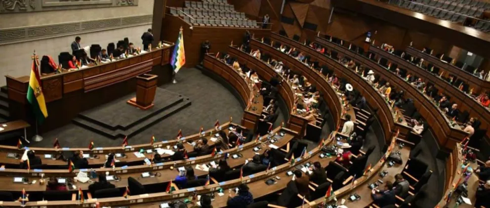 La Asamblea Legislativa Plurinacional. Foto: RRSS