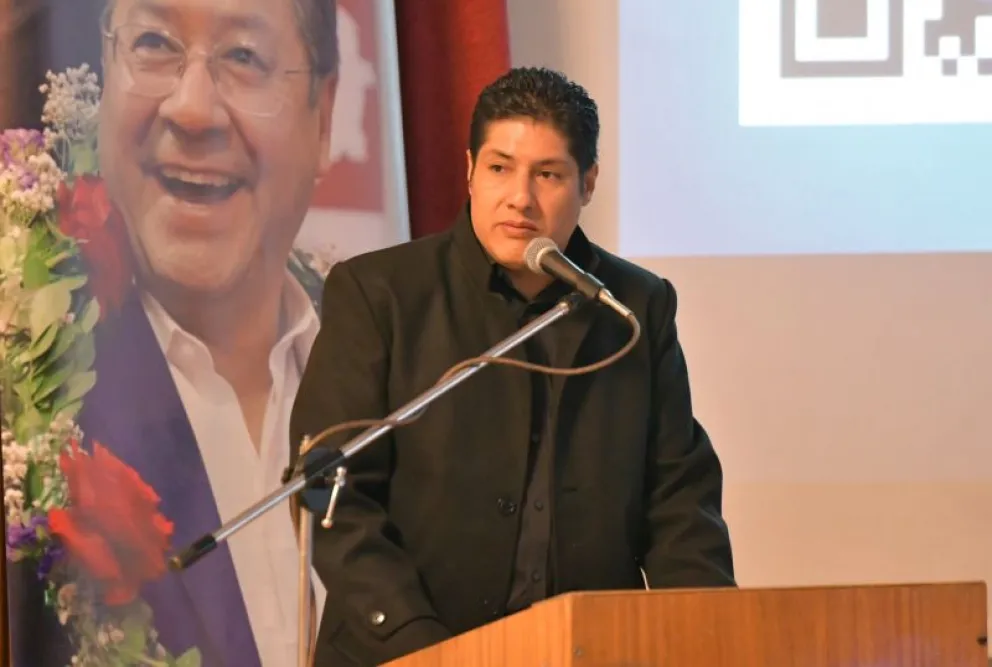 El ministro de Medio Ambiente y Agua, Alan Lisperguer Foto: MMyA