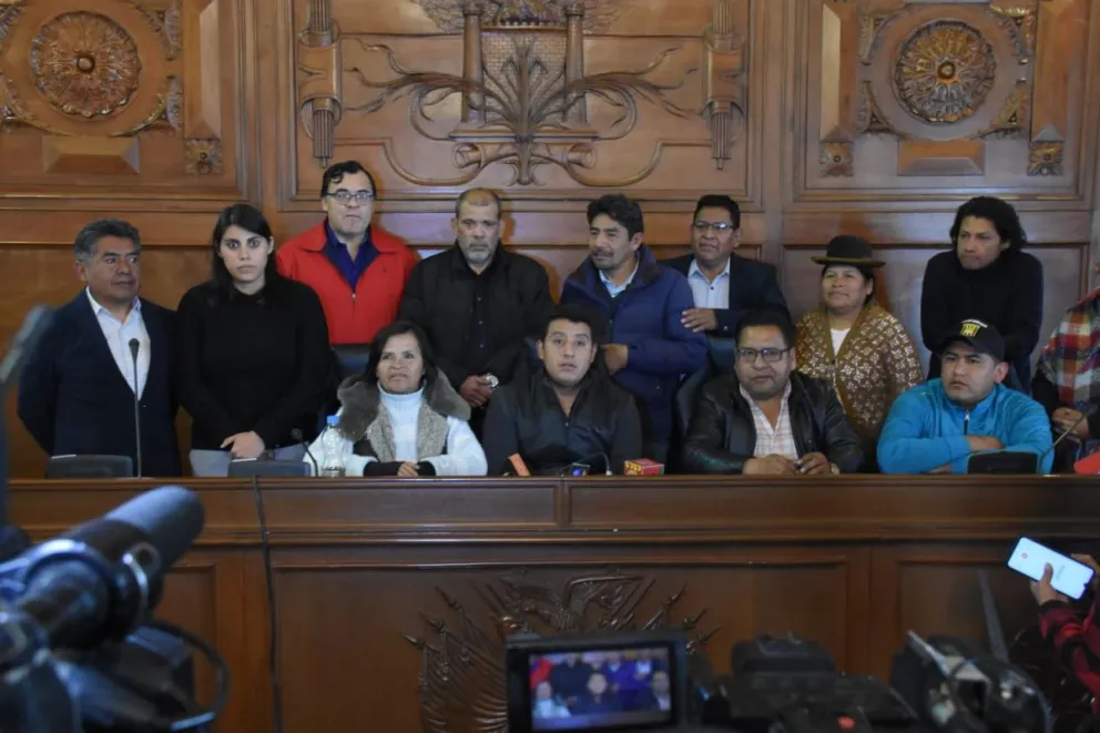 Comisión mixta del la ALP Foto: APG