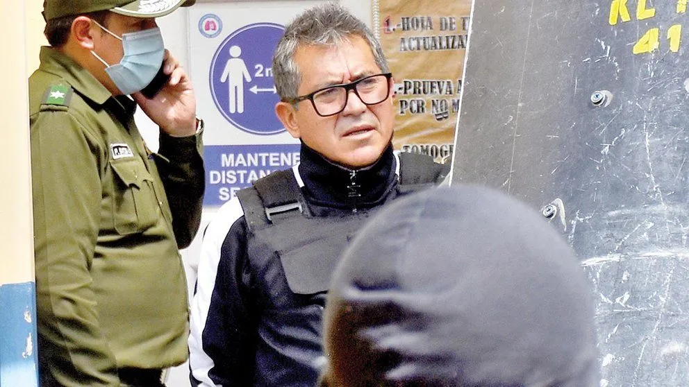 El ex jefe Antidroga de Bolivia, Maximiliano Dávila Foto: APG
