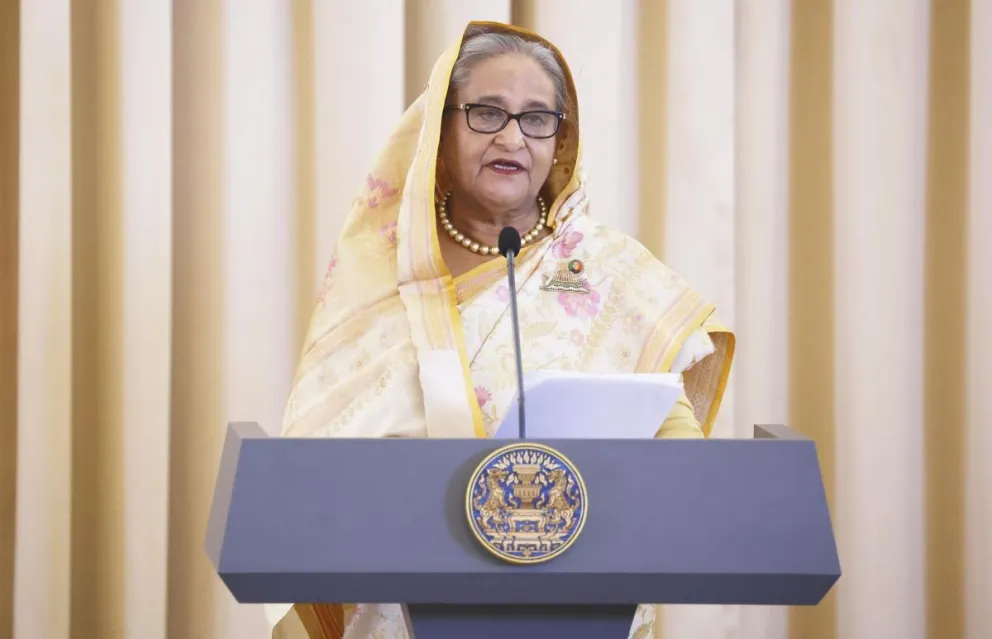 La primera ministra de Bangladés, Sheikh Hasin. Foto: EFE