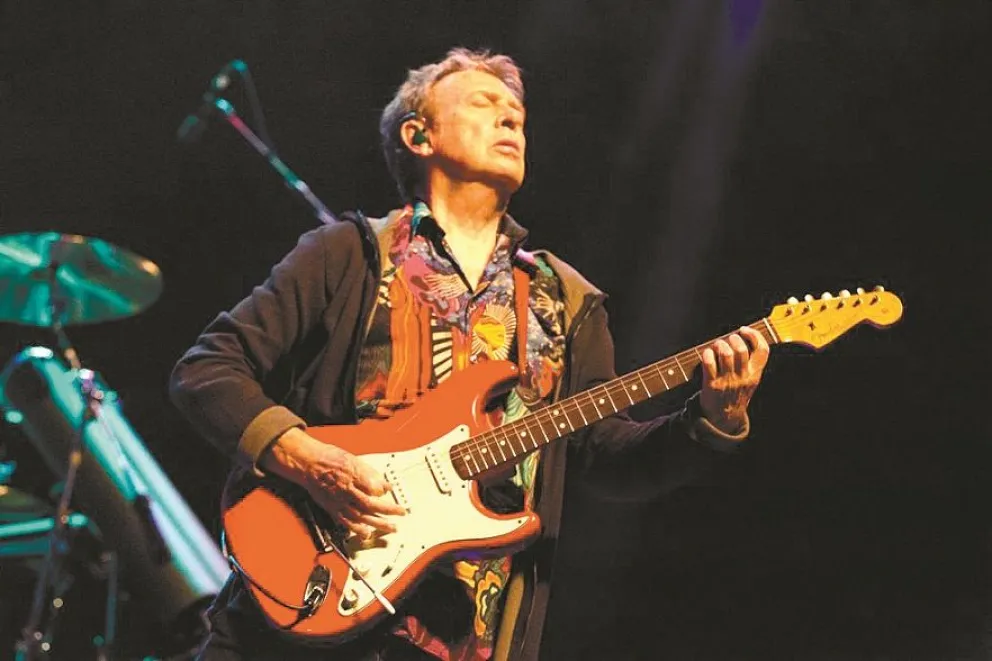 Andy Summer, en uno de sus conciertos. Foto: andysummers.com