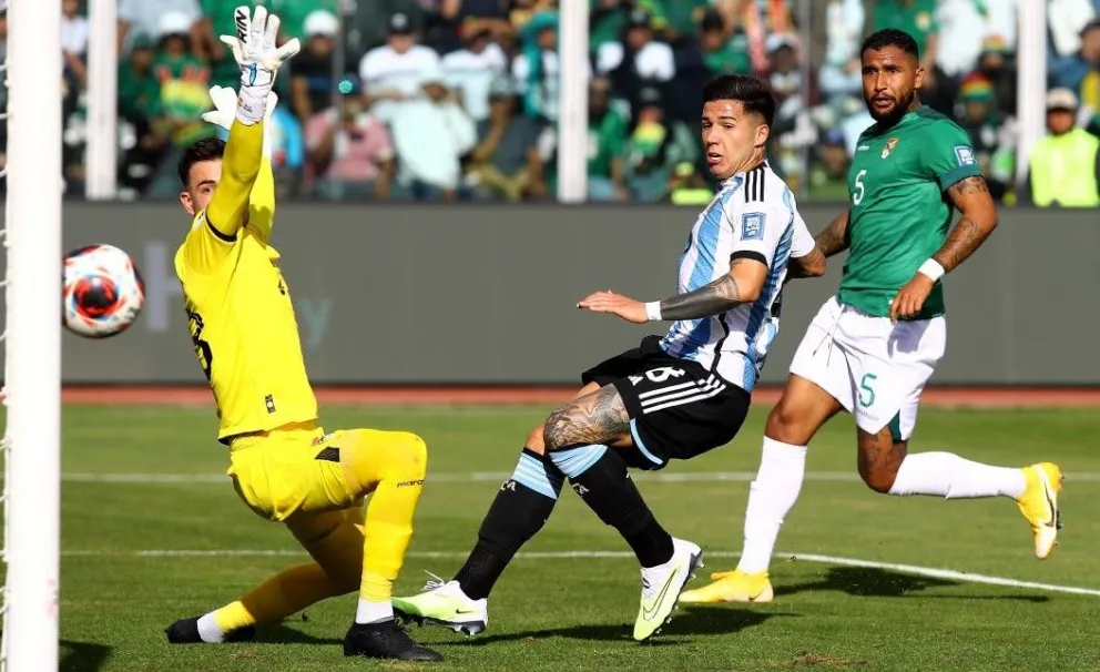 Bolívia disputó varios partidos de eliminatorias desde las 16.00 en La Paz. Foto: Archivo.