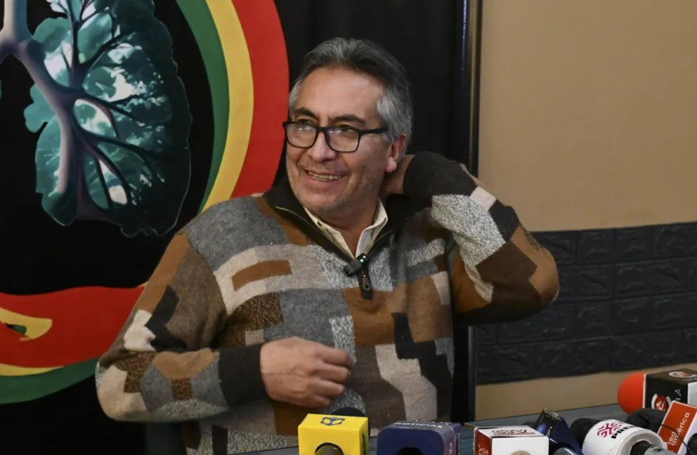 El viceministro de Coordinación y Gestión Gubernamental Gustavo Torrico. Foto: APG