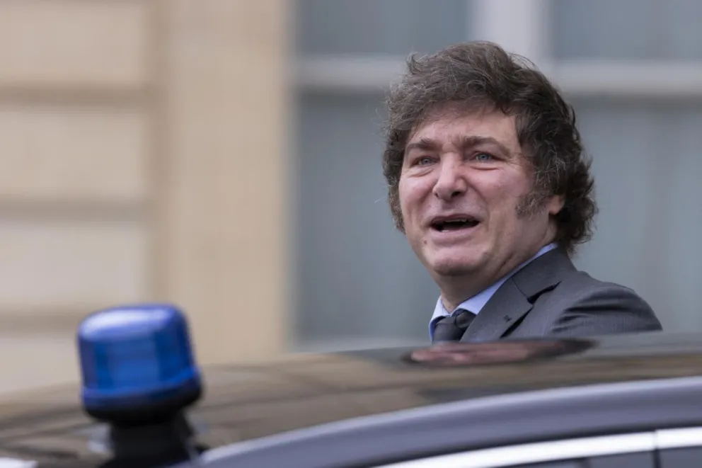 El presidente de Argentina Javier Milei. Foto: EFE