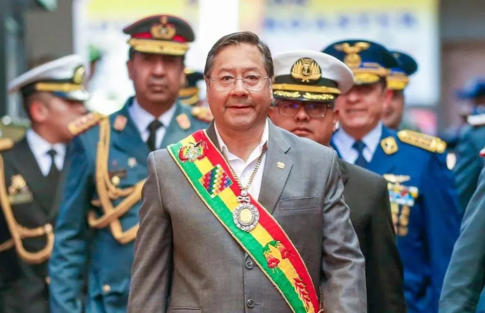 El presidente Luis Arce en una fotografía de archivo.