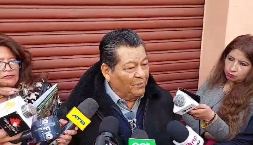 Jesús Cahuana, dirigente de una fracción de los gremiales. Foto: DTV