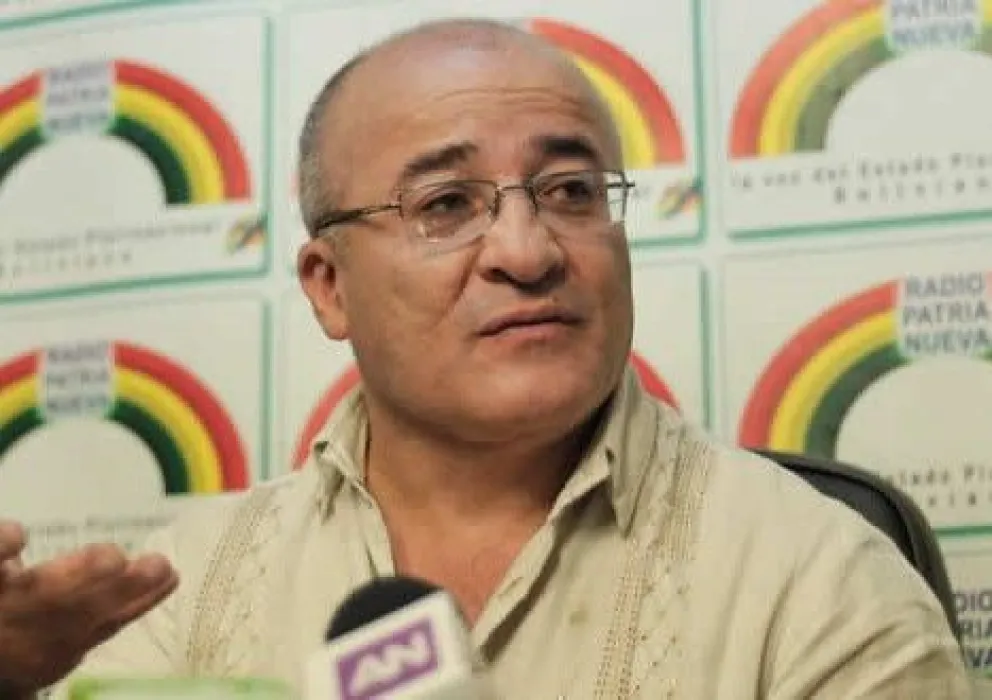 Hugo Moldiz, exministro. Foto ABI