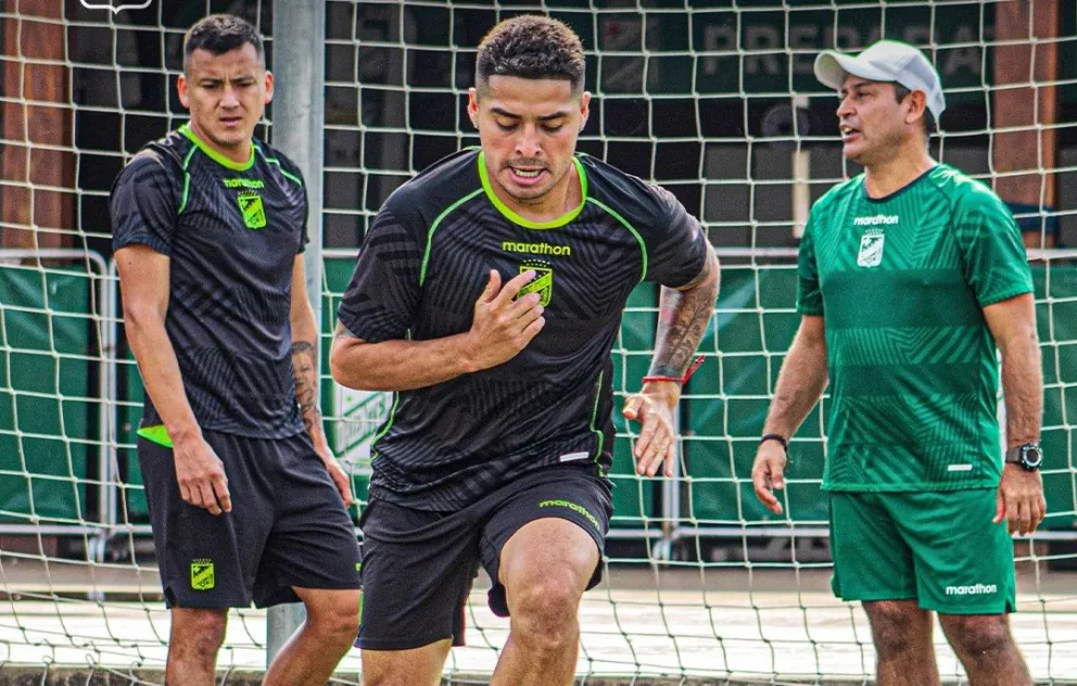 Entrenamiento del plantel albiverde. Foto: Oriente Petrolero.