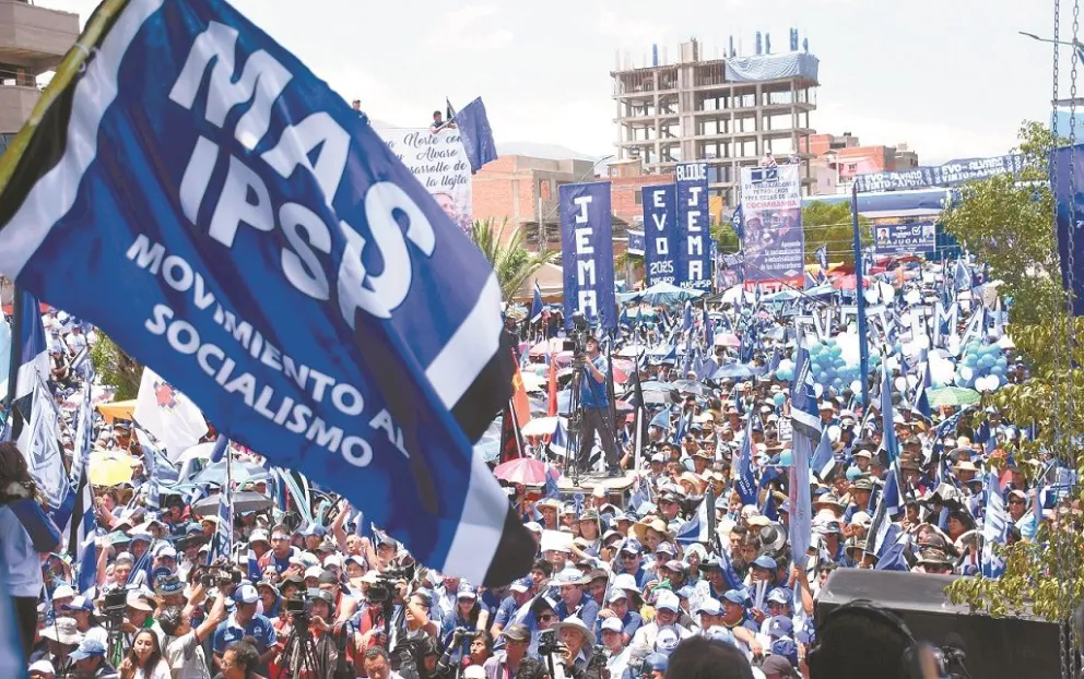 Pacto de Unidad "arcista" desconoce la convocatoria hecha por Evo Morales, para un nuevo congreso. Foto: MAS