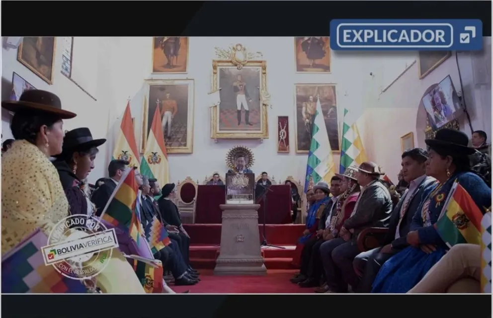 Fotografía de Bolivia Verifica