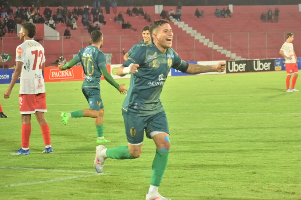 Celebración de Tomayapo por uno de sus goles. Foto: Real Tomayapo.