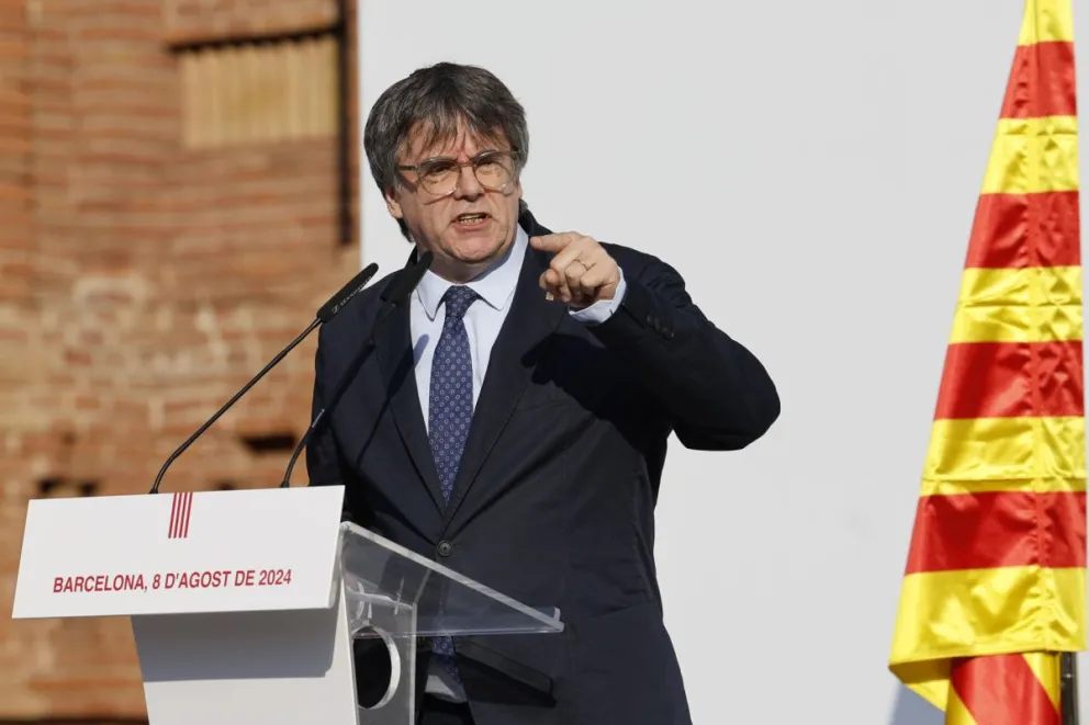 El expresidente catalán Carles Puigdemont en una imagen de archivo. Foto: EFE