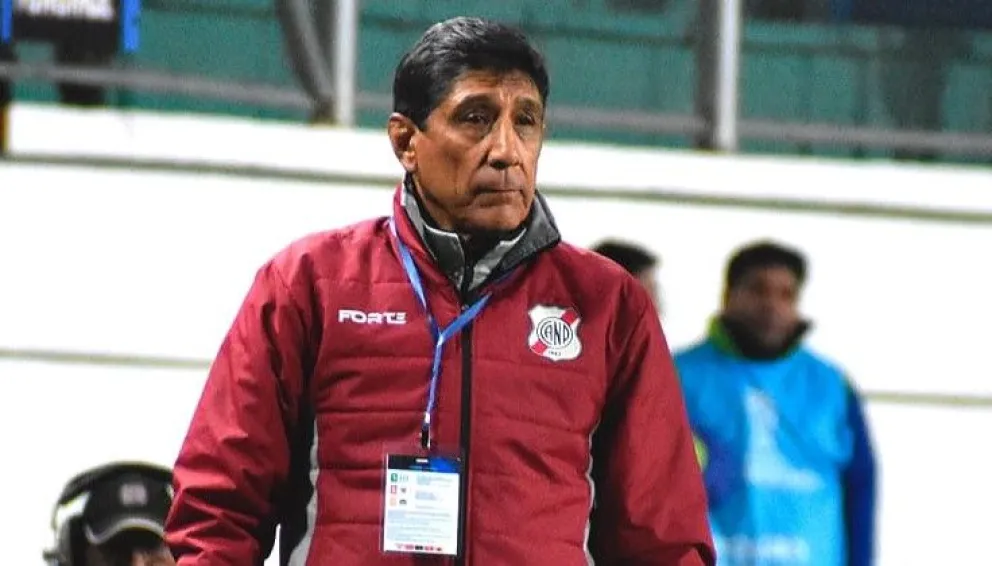 Alberto Illanes en un partido del club de la Villa Imperial. Foto: Nacional Potosí. 