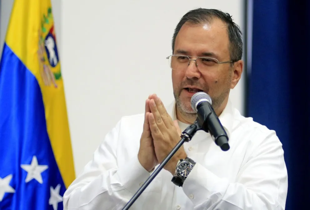 El canciller de Venezuela, Yván Gil Pinto. Foto: EFE