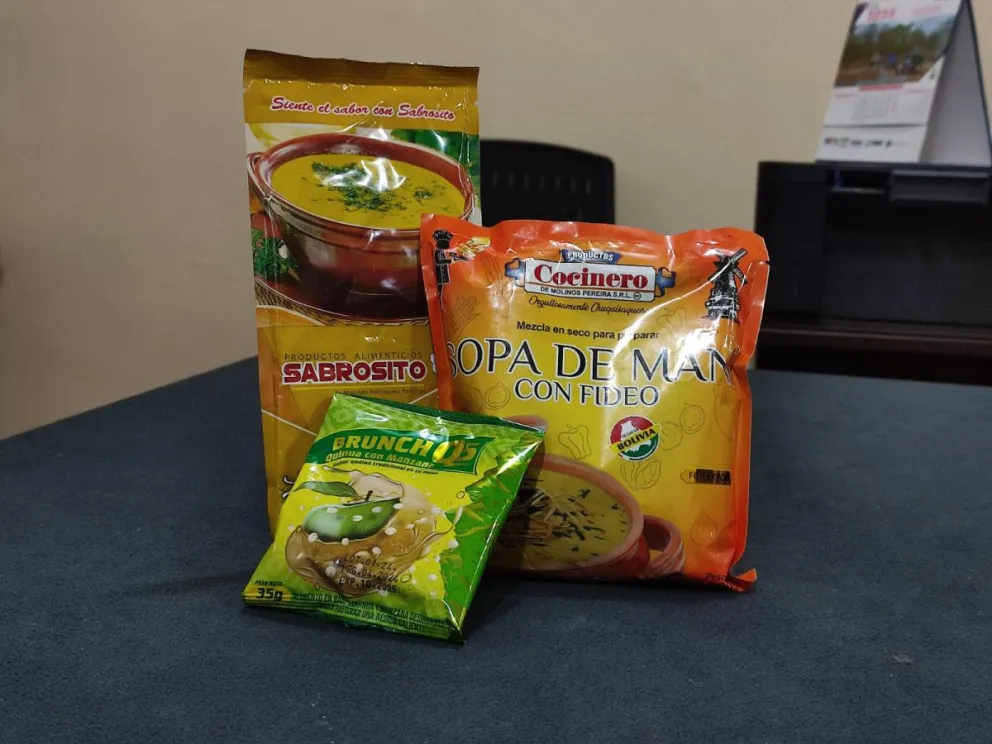 Tres comidas nacionales producidas en Bolivia. Foto: Paulo Lizárraga / visión360