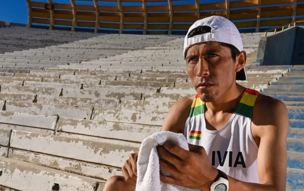 Garibay está listo para competir en París. Foto: Héctor Garibay.