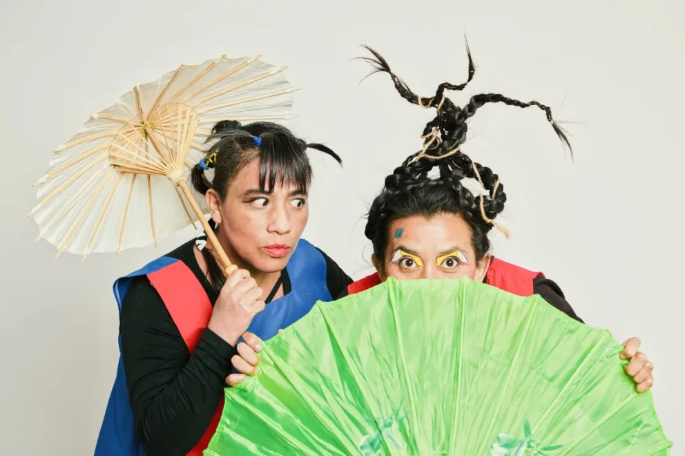 Las  escenas de la obra teatral  “Plantando Sueños en el Bosque”. Foto: Alejandro Quiroga.