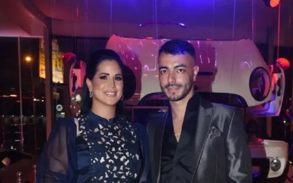 García Troche con Sebastián Marset. Foto: Caras y Caretas