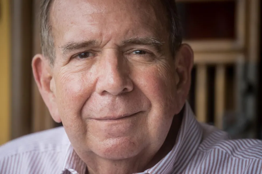 El candidato de la unión opositora, Edmundo González Urrutia. Foto: EFE