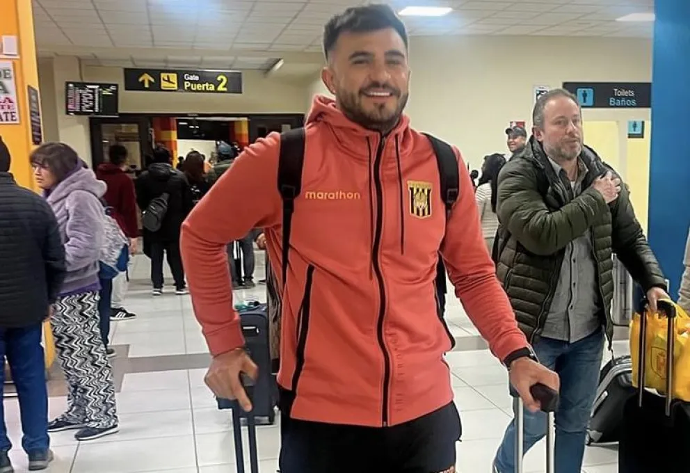 Enrique Triverio, el delantero atigrado está en la lista de viajeros a Montevideo. Foto: The Strongest. 
