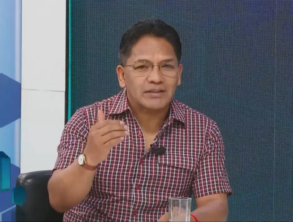 Viceministro de Defensa al Consumidor, Jorge Silva.    Foto: Captura Bolivia TV