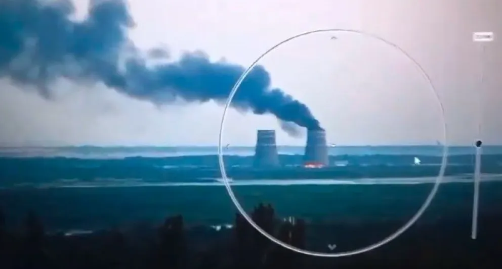 Captura del video que difundió Volodimir Zelenski en su cuenta de X. 