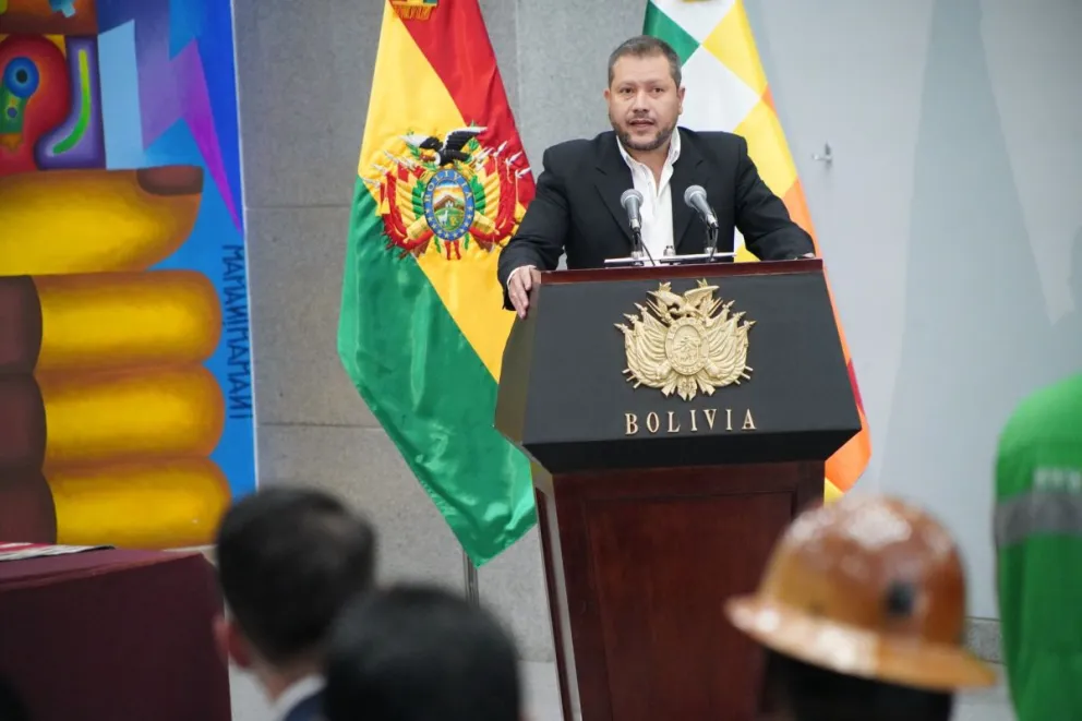 El nuevo ministro de Hidrocarburos, Alejandro Gallardo Baldiviezo. Foto: MHE