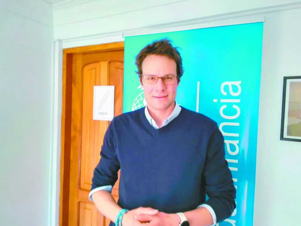 El representante Gregor  Von Medeazza habló con Visión 360.  FOTO: Jorge Soruco / Visión 360