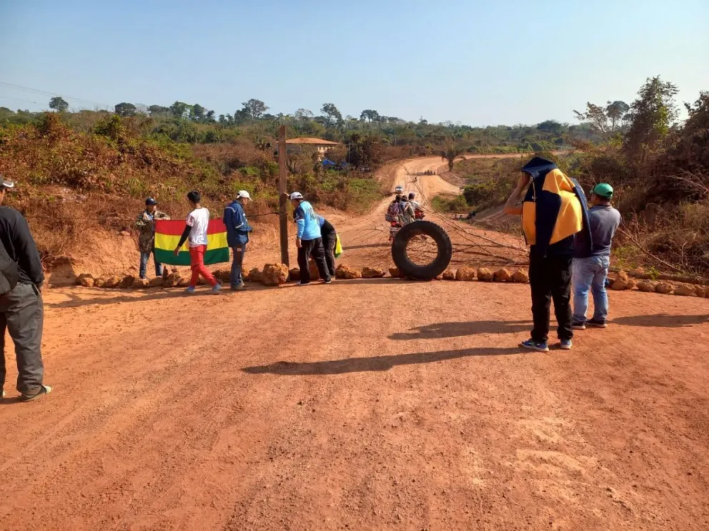 Indígenas bloquean en Pando de manera indefinida. Foto: radio Sena