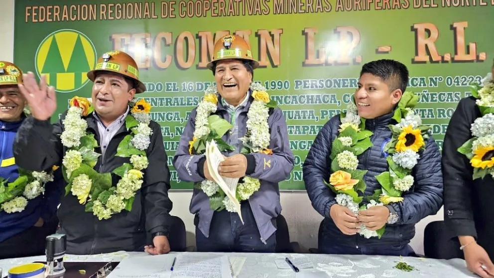 El exmandatario busca su reelección a un cuarto mandato. Foto: Evo Morales (Facebook)