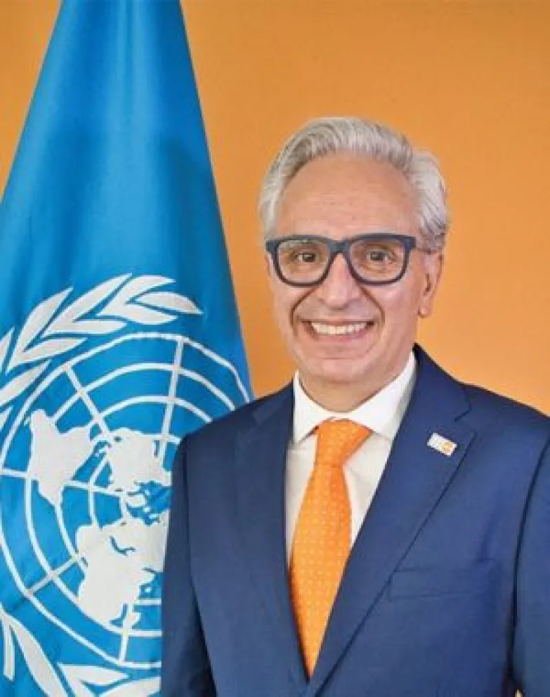 Pablo Salazar Canelos es el nuevo representante del Fondo de Población de las Naciones Unidas (UNFPA) en Bolivia. Foto: UNFPA