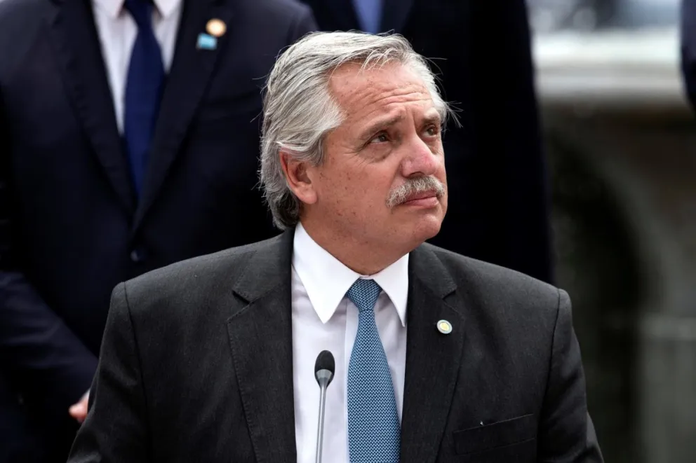 El expresidente de Argentina, Alberto Fernández. Foto: EFE