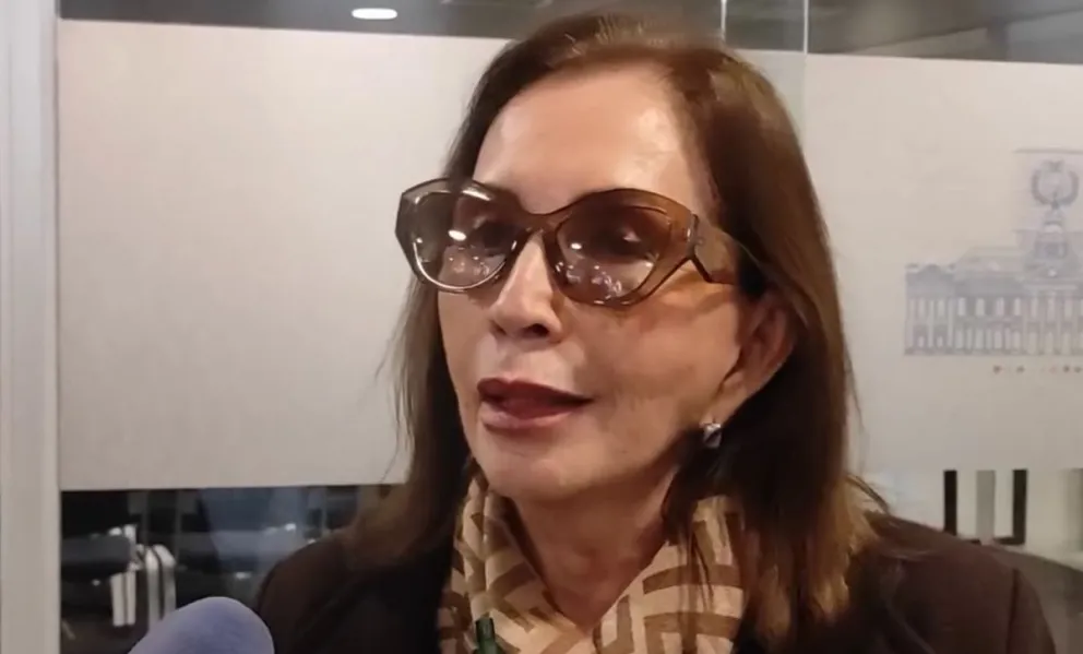 La senadora de Creemos, Centa Rek. Foto: Captura de video
